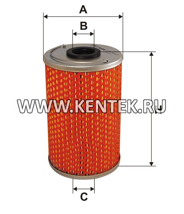 фильтрующий элемент масляного фильтра (с металлическими крышками) FILTRON OM516/2 FILTRON  - фото, характеристики, описание.
