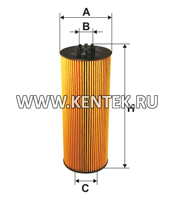 фильтрующий элемент масляного фильтра ECO (с пластиковыми крышками) FILTRON OE651 FILTRON  - фото, характеристики, описание.