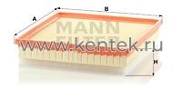 воздушный фильтр MANN-FILTER C30163 MANN-FILTER  - фото, характеристики, описание.