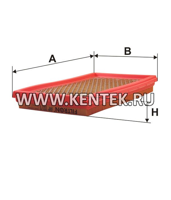 панельный воздушный фильтр FILTRON AP111/1 FILTRON  - фото, характеристики, описание.