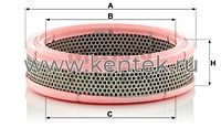 воздушный фильтр MANN-FILTER C2443 MANN-FILTER  - фото, характеристики, описание.