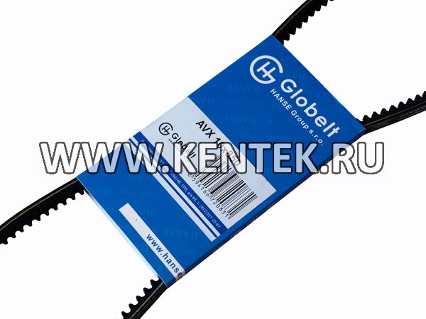 Ремень приводной зубчатый GLOBELT AVX10x850 GLOBELT  - фото, характеристики, описание.