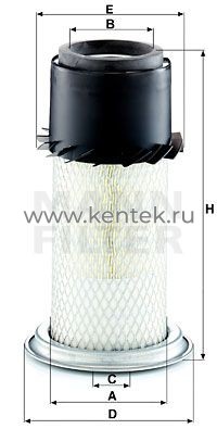 воздушный фильтр MANN-FILTER C1588x MANN-FILTER  - фото, характеристики, описание.