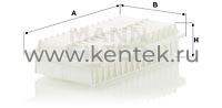 воздушный фильтр MANN-FILTER C2620 MANN-FILTER  - фото, характеристики, описание.