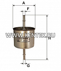 топливный фильтр коробочного типа FILTRON PP865/1 FILTRON  - фото, характеристики, описание.
