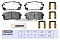 Торм. колодки дисковые задн. Haval H8 13-; Hyundai H-1 II 08- / ix55 07-; Kia Carnival II 06- (M2624599) MARSHALL