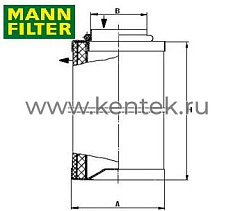 сепаратор воздух-масло MANN-FILTER LE4009 MANN-FILTER  - фото, характеристики, описание.