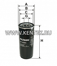 навинчивающийся масляный фильтр (коробочного типа) FILTRON OP526/4 FILTRON  - фото, характеристики, описание.