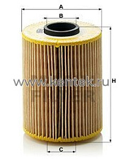 масляный фильтроэлемент без метал. частей MANN-FILTER HU926/3X MANN-FILTER  - фото, характеристики, описание.