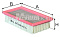 Фильтр воздушный M-FILTER K405