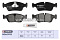 Торм. колодки дисковые передн. BMW 3 (E36, E46) 90- (M2621912) MARSHALL
