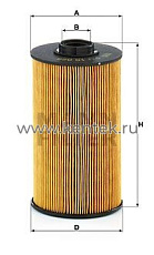топливный фильтр MANN-FILTER PU10026X MANN-FILTER  - фото, характеристики, описание.