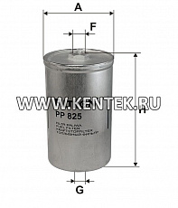 топливный фильтр коробочного типа FILTRON PP825 FILTRON  - фото, характеристики, описание.