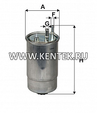 топливный фильтр коробочного типа FILTRON PP966/4 FILTRON  - фото, характеристики, описание.