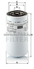 топливный фильтр MANN-FILTER WK952/3 MANN-FILTER  - фото, характеристики, описание.