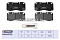 Торм. колодки дисковые передн. Iveco Daily IV-VI 06- / Eurocargo I-III 91- ориг. номер 1906416 (M2629122) MARSHALL