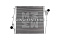 Интеркулер Volvo 885x914x64 о. н. 21375541 (M4972001) MARSHALL