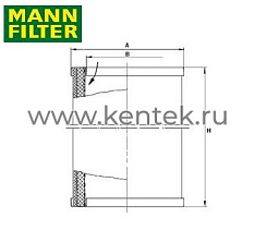 сепаратор воздух-масло MANN-FILTER LE6007 MANN-FILTER  - фото, характеристики, описание.