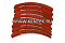 Накладки торм. компл. (ном.) (с заклеп.) WVA 19283; 19284 (M2192830) MARSHALL