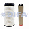 КОМПЛЕКТ ФИЛЬТРУЮЩИЙ ЭЛЕМЕНТ ОЧИСТКИ ВОЗДУХА DIFA 43166 + DIFA 43166-01 DIFA 43166 + DIFA 43166-01