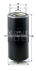 масляный фильтр MANN-FILTER WD13145 MANN-FILTER  - фото, характеристики, описание.
