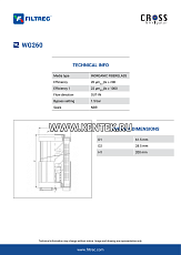 гидравлический фильтр элемент FILTREC WG260 FILTREC  - фото, характеристики, описание.