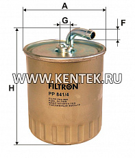 топливный фильтр коробочного типа FILTRON PP841/4 FILTRON  - фото, характеристики, описание.