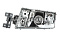 Фара правая ручная регулировка квадратный разъем VOLVO (773-1125R-LD-EN) DEPO