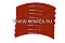 Накладки торм. компл. (1 рем.) (с заклеп.) WVA 19090 (M2190901) MARSHALL