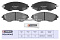 Торм. колодки дисковые передн. Chevrolet Aveo I 04- / Lacetti 05-; Daewoo Espero 91- / Gentra II 13-  (M2624062) MARSHALL