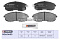 Торм. колодки дисковые передн. Nissan Juke I 10- / Tiida II 14- / Teana I, II 03-; Suzuki SX4 I 06- (M2621633) MARSHALL
