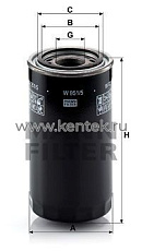 масляный фильтр MANN-FILTER W951/5 MANN-FILTER  - фото, характеристики, описание.