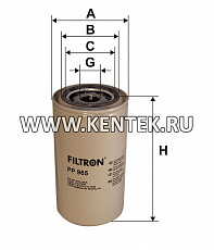 топливный фильтр коробочного типа FILTRON PP965 FILTRON  - фото, характеристики, описание.