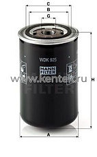 топливный фильтр высокого давления MANN-FILTER WDK925 MANN-FILTER  - фото, характеристики, описание.