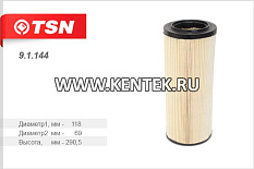 Фильтр воздушный TSN 9.1.144 TSN  - фото, характеристики, описание.