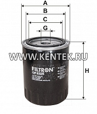 навинчивающийся масляный фильтр (коробочного типа) FILTRON OP632/5 FILTRON  - фото, характеристики, описание.