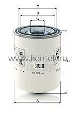 масляный фильтр MANN-FILTER W1374/9 MANN-FILTER  - фото, характеристики, описание.