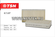 Фильтр салона TSN 9.7.327 TSN  - фото, характеристики, описание.