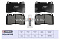 Торм. колодки дисковые передн. VW Touareg I, II 05- (M2624098) MARSHALL