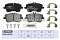 Торм. колодки дисковые передн. MB C-Class (W203) 00- / CLK (C209) 02- / SLK (R171) 04- (M2623144) MARSHALL
