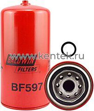 топливный фильтр, Spin-on (накручивающийся) / Drain Baldwin BF597 Baldwin  - фото, характеристики, описание.