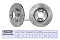 Тормозной диск передн. Chevrolet Aveo I 03- / Spark III, IV 09-; Daewoo Kalos 02- (M2000426) MARSHALL