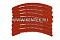 Накладки торм. компл. (ном.) (с заклеп.) WVA 19496 (M2194960) MARSHALL