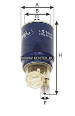 Фильтр топливный GOODWILL FG 1061 GOODWILL  - фото, характеристики, описание.