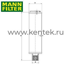 сепаратор воздух-масло MANN-FILTER LE2003 MANN-FILTER  - фото, характеристики, описание.