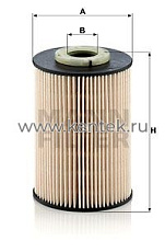 топливный фильтр без метал. частей MANN-FILTER PU9003Z MANN-FILTER  - фото, характеристики, описание.