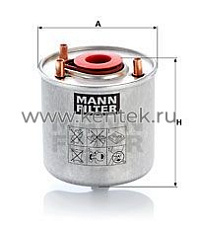 топливный фильтр MANN-FILTER WK9046Z MANN-FILTER  - фото, характеристики, описание.