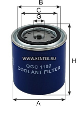 Фильтр охлаждающей жидкости GOODWILL OGC 1102 GOODWILL  - фото, характеристики, описание.