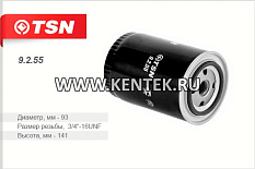 Фильтр масляный TSN 9.2.55 TSN  - фото, характеристики, описание.
