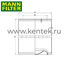 сепаратор воздух-масло MANN-FILTER LE33002 MANN-FILTER  - фото, характеристики, описание.